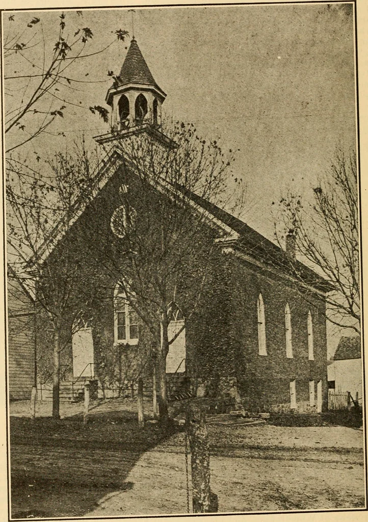 An illustration from History of the Churches of God in the United States of North America, 1914, leaf 63