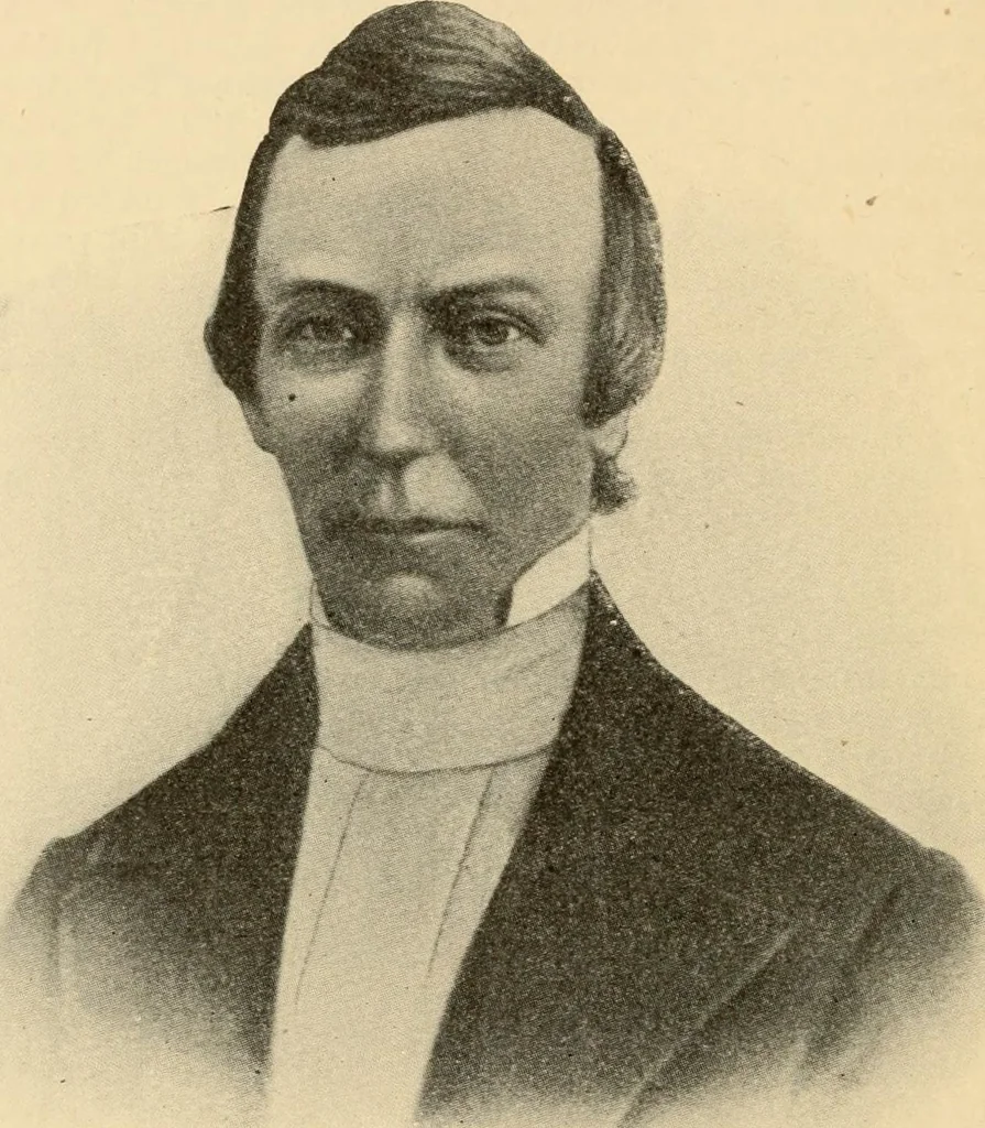 An illustration from History of the Churches of God in the United States of North America, 1914, leaf 65