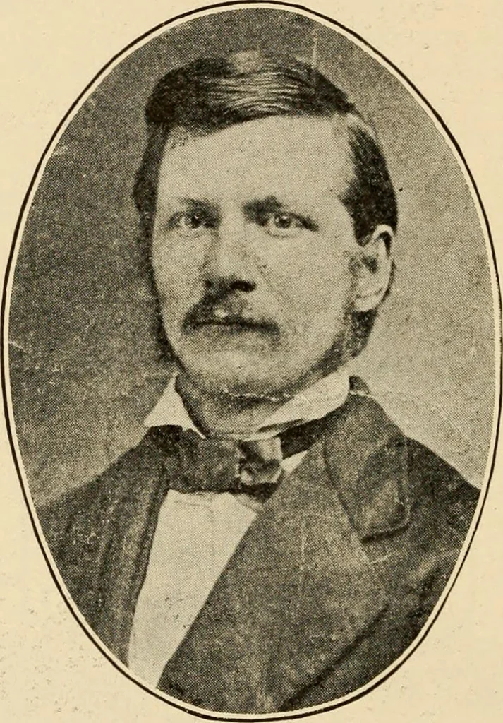 An illustration from History of the Churches of God in the United States of North America, 1914, leaf 727