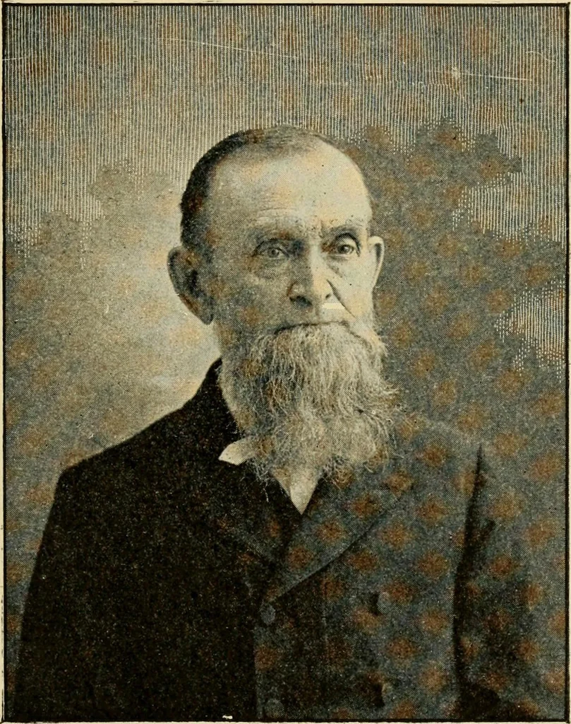 An illustration from History of the Churches of God in the United States of North America, 1914, leaf 740
