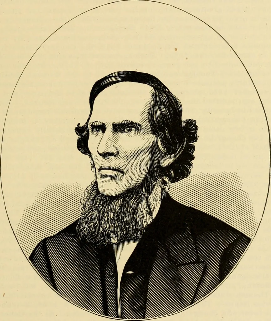 An illustration from History of the Churches of God in the United States of North America, 1914, leaf 844