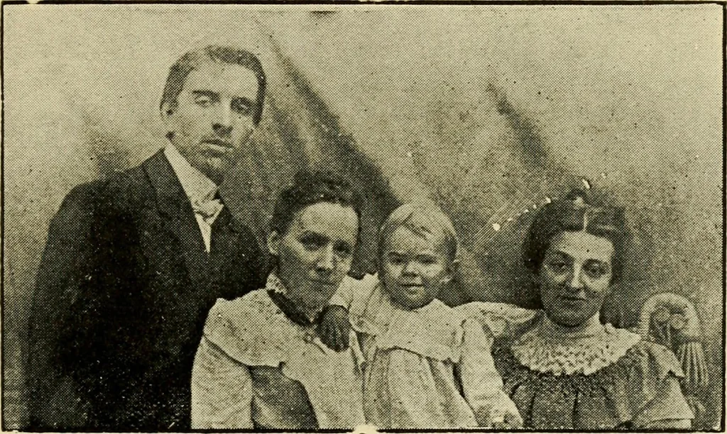 An illustration from History of the Churches of God in the United States of North America, 1914, leaf 908