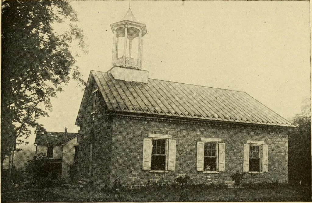 An illustration from History of the Churches of God in the United States of North America, 1914, leaf 96