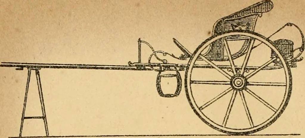 An illustration from The history of coaches, 1877, leaf 123