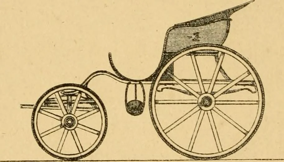 An illustration from The history of coaches, 1877, leaf 127