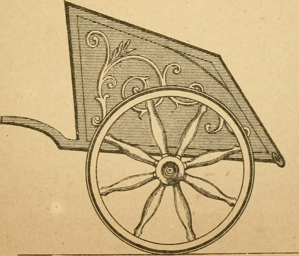 An illustration from The history of coaches, 1877, leaf 26