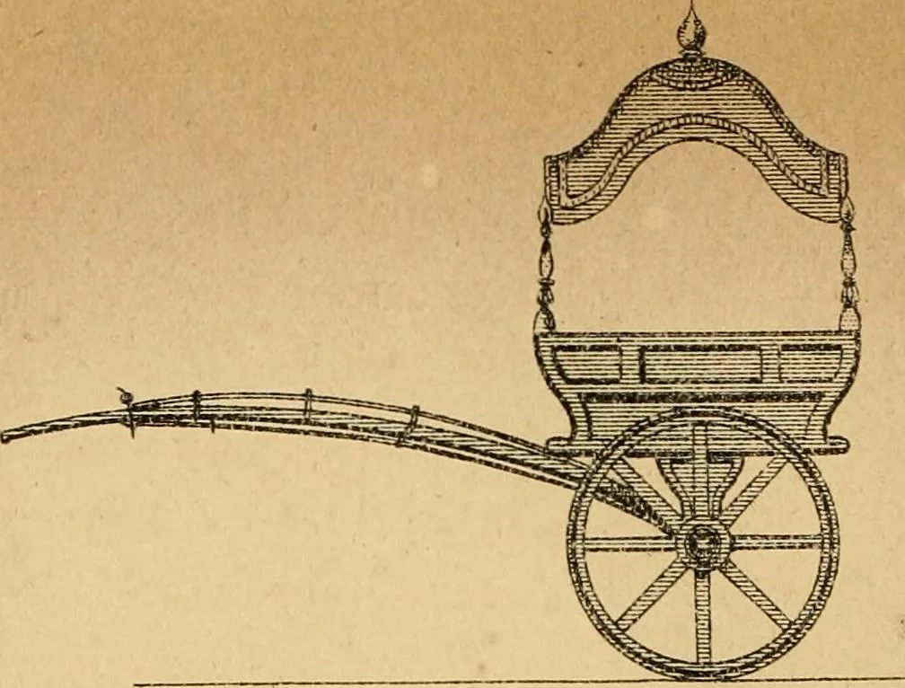 An illustration from The history of coaches, 1877, leaf 43