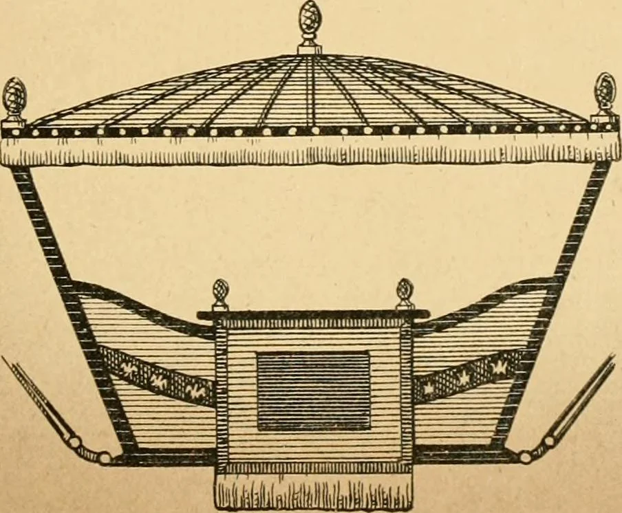 An illustration from The history of coaches, 1877, leaf 72