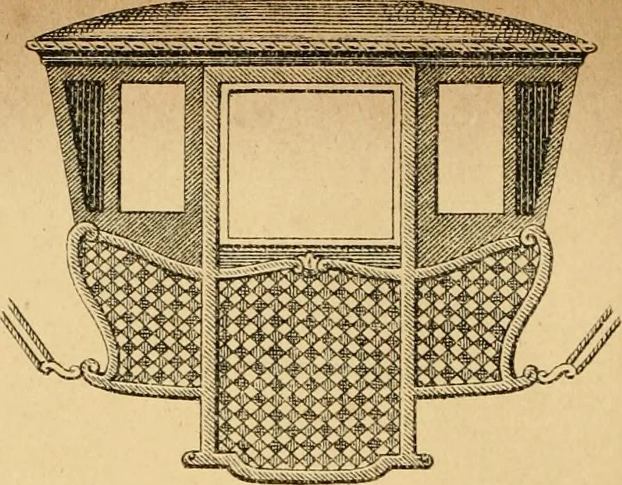 An illustration from The history of coaches, 1877, leaf 75