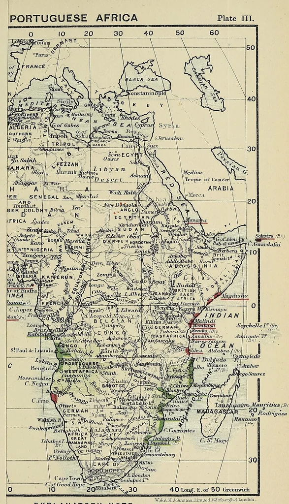 An illustration from A history of the colonization of Africa by alien races, 1913, leaf 145