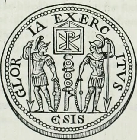 An illustration from History of the cross : the pagan origin, and idolatrous adoption and worship, of the image, 1871, leaf 72