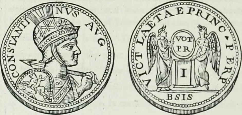 An illustration from History of the cross : the pagan origin, and idolatrous adoption and worship, of the image, 1871, leaf 72