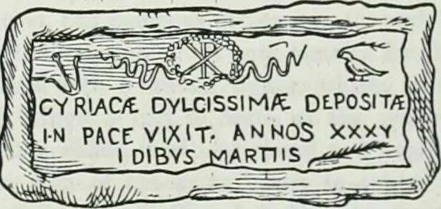 An illustration from History of the cross : the pagan origin, and idolatrous adoption and worship, of the image, 1871, leaf 80
