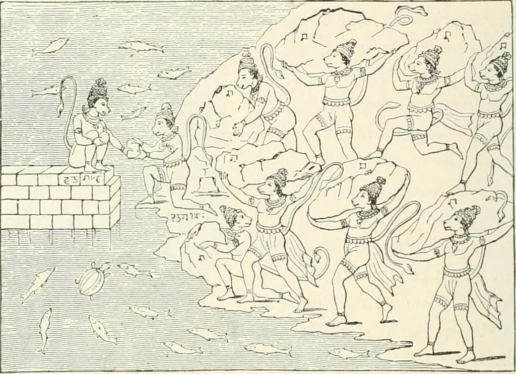 An illustration from The history of the devil and the idea of evil; from the earliest times to the present day, 1899, leaf 101