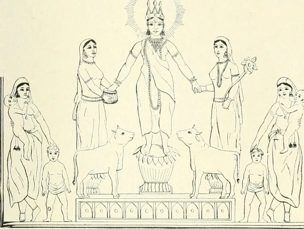 An illustration from The history of the devil and the idea of evil; from the earliest times to the present day, 1899, leaf 108