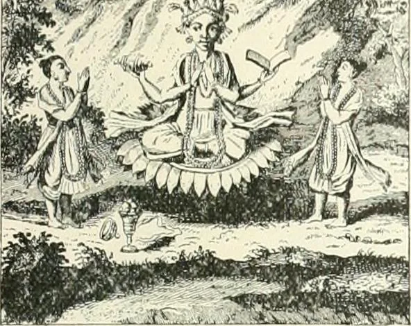 An illustration from The history of the devil and the idea of evil; from the earliest times to the present day, 1899, leaf 114