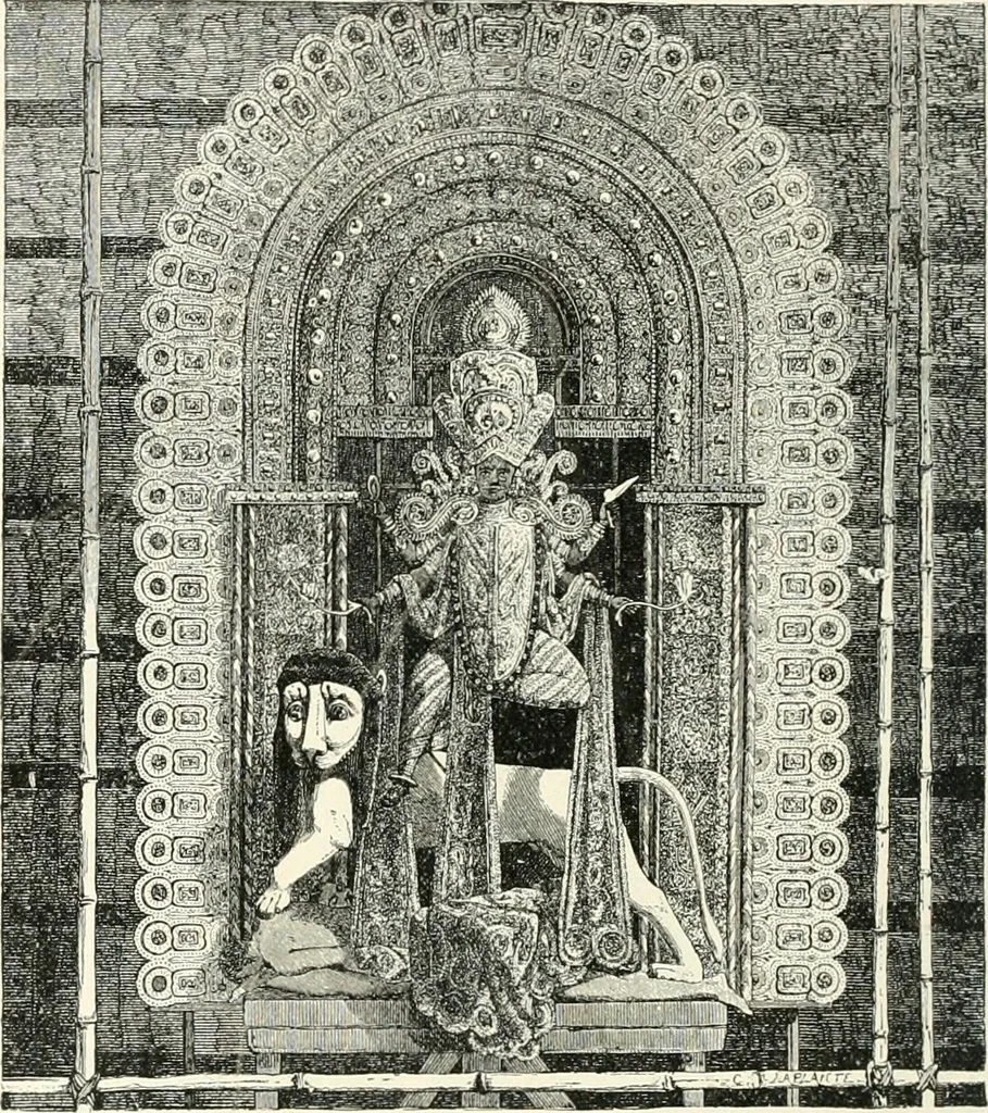 An illustration from The history of the devil and the idea of evil; from the earliest times to the present day, 1899, leaf 117