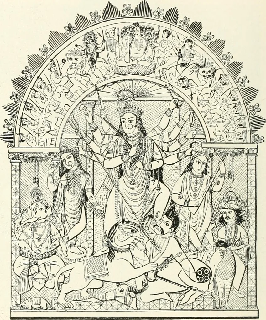 An illustration from The history of the devil and the idea of evil; from the earliest times to the present day, 1899, leaf 119