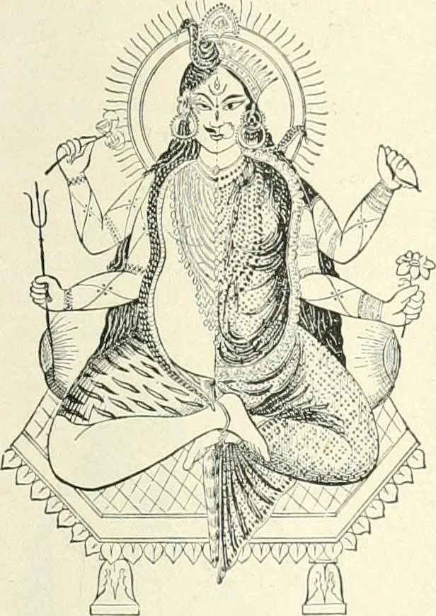 An illustration from The history of the devil and the idea of evil; from the earliest times to the present day, 1899, leaf 120