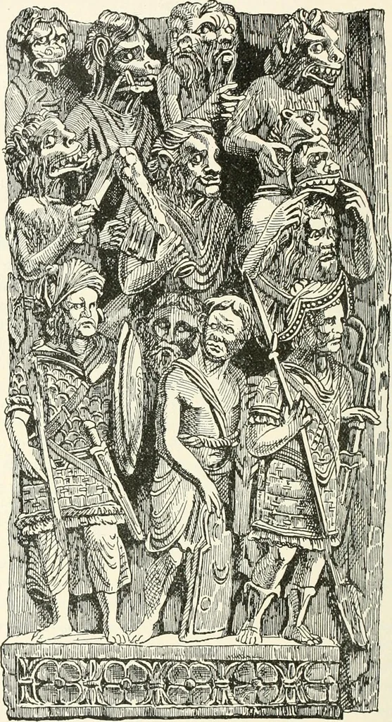 An illustration from The history of the devil and the idea of evil; from the earliest times to the present day, 1899, leaf 129