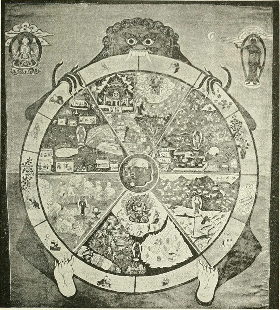 An illustration from The history of the devil and the idea of evil; from the earliest times to the present day, 1899, leaf 138