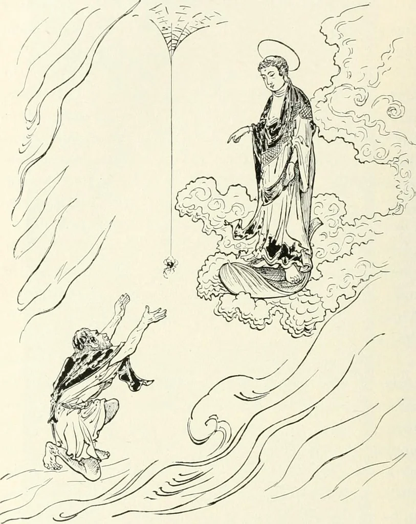 An illustration from The history of the devil and the idea of evil; from the earliest times to the present day, 1899, leaf 155