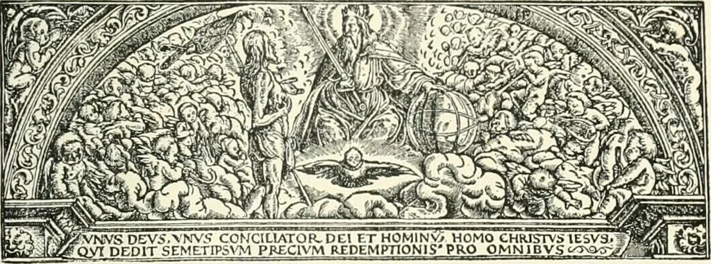 An illustration from The history of the devil and the idea of evil; from the earliest times to the present day, 1899, leaf 158