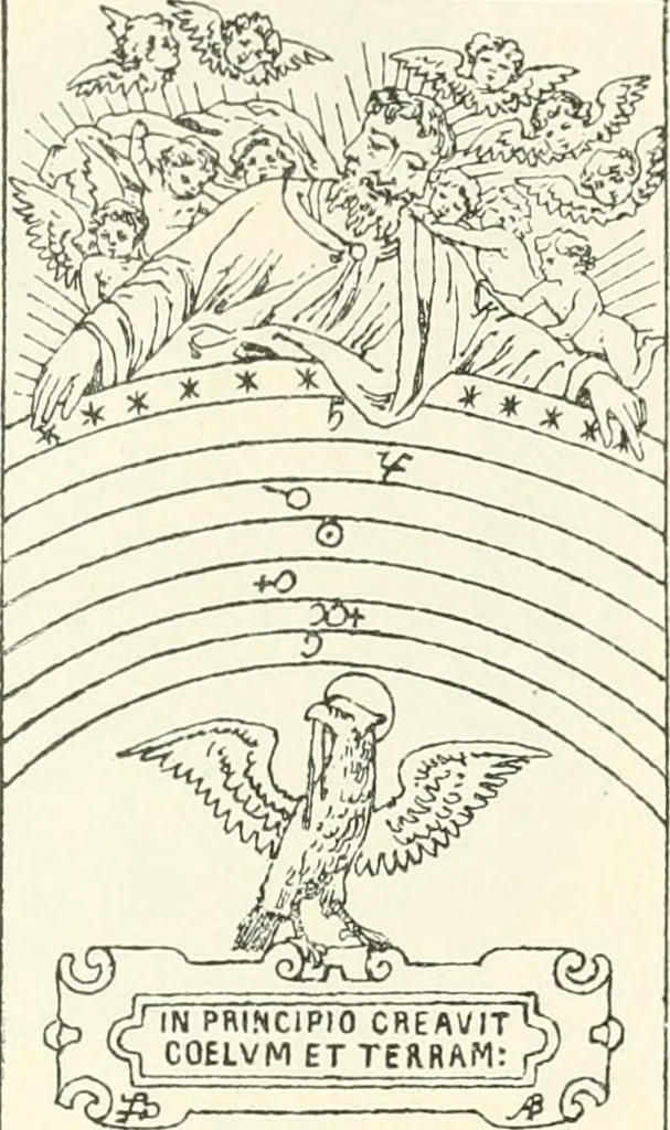 An illustration from The history of the devil and the idea of evil; from the earliest times to the present day, 1899, leaf 168