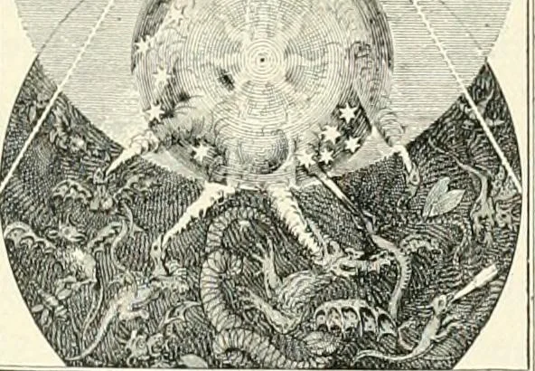 An illustration from The history of the devil and the idea of evil; from the earliest times to the present day, 1899, leaf 172