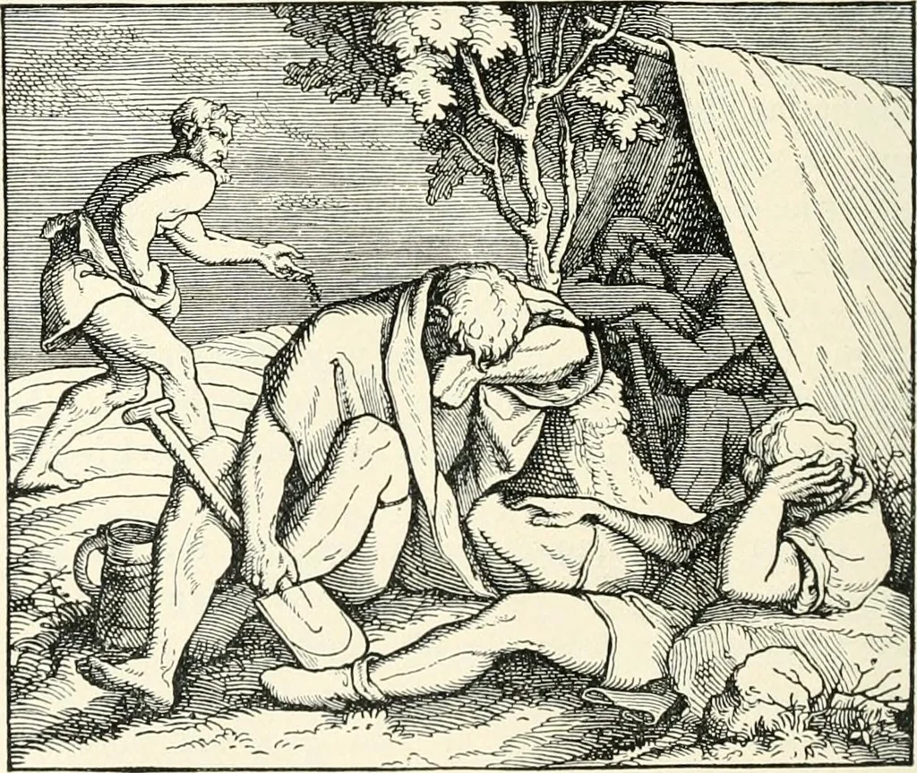 An illustration from The history of the devil and the idea of evil; from the earliest times to the present day, 1899, leaf 177