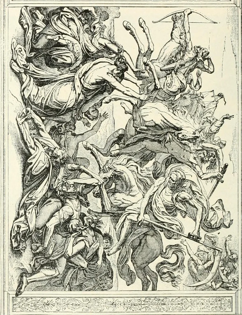 An illustration from The history of the devil and the idea of evil; from the earliest times to the present day, 1899, leaf 189