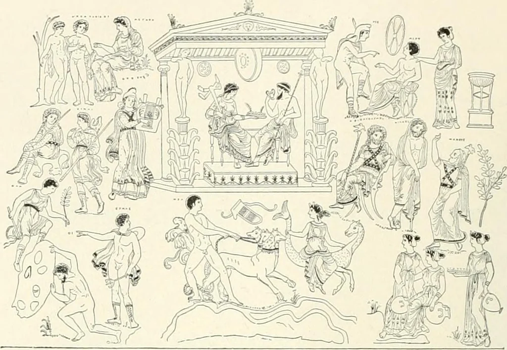 An illustration from The history of the devil and the idea of evil; from the earliest times to the present day, 1899, leaf 213
