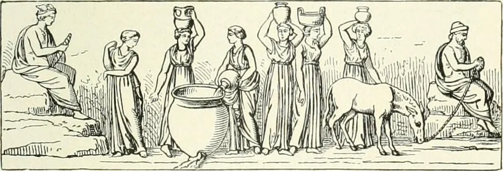 An illustration from The history of the devil and the idea of evil; from the earliest times to the present day, 1899, leaf 216