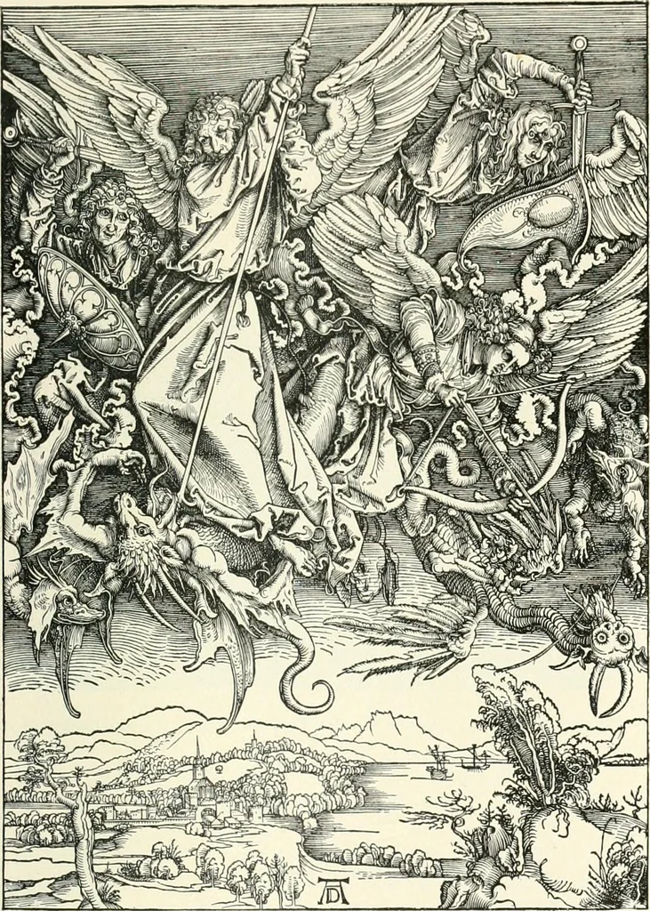 An illustration from The history of the devil and the idea of evil; from the earliest times to the present day, 1899, leaf 220