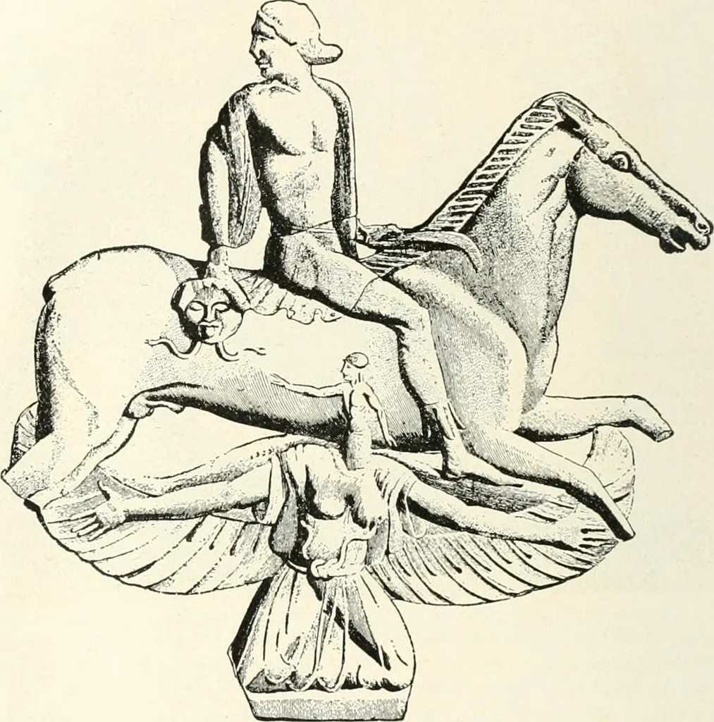 An illustration from The history of the devil and the idea of evil; from the earliest times to the present day, 1899, leaf 223