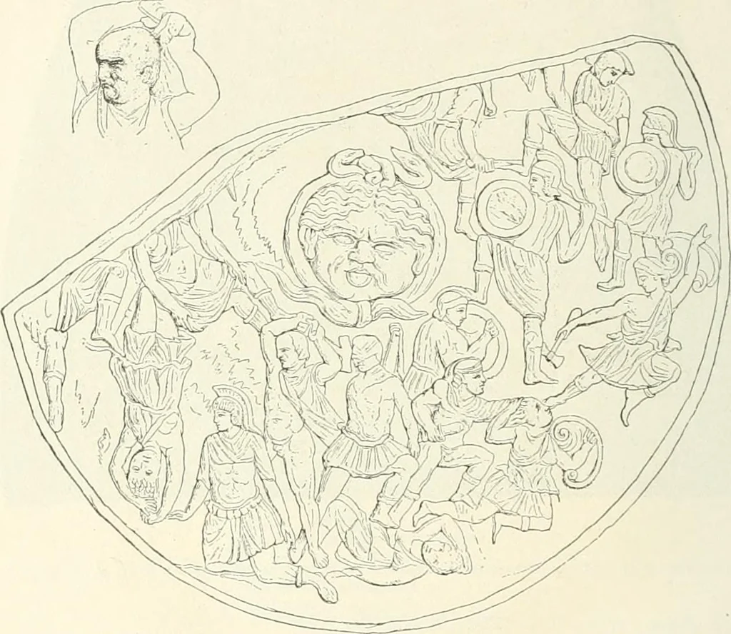 An illustration from The history of the devil and the idea of evil; from the earliest times to the present day, 1899, leaf 225