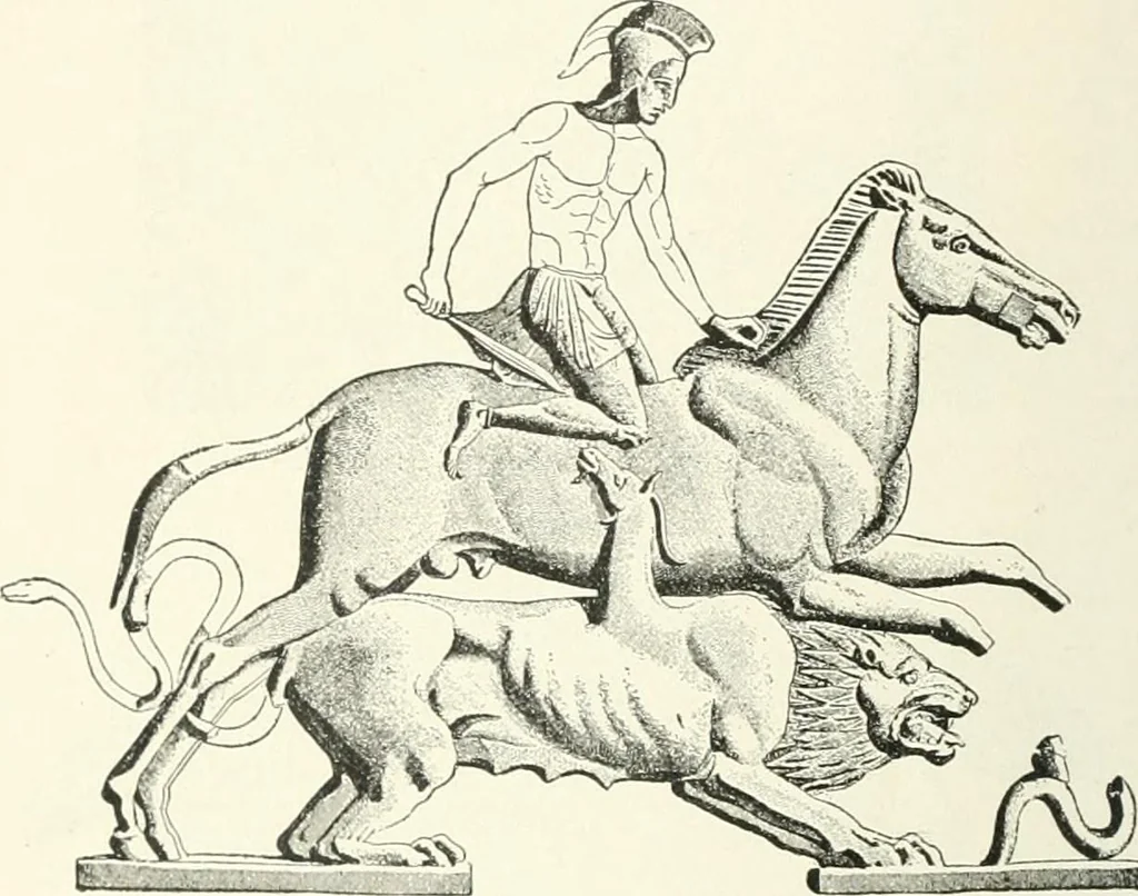 An illustration from The history of the devil and the idea of evil; from the earliest times to the present day, 1899, leaf 227