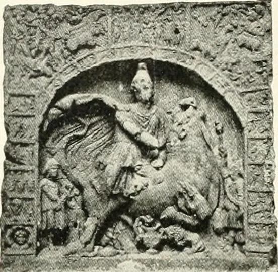 An illustration from The history of the devil and the idea of evil; from the earliest times to the present day, 1899, leaf 239