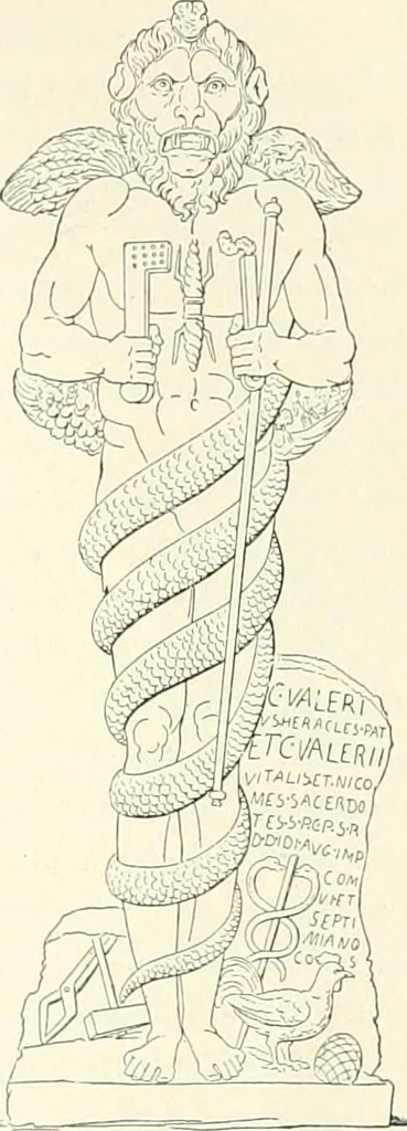 An illustration from The history of the devil and the idea of evil; from the earliest times to the present day, 1899, leaf 244