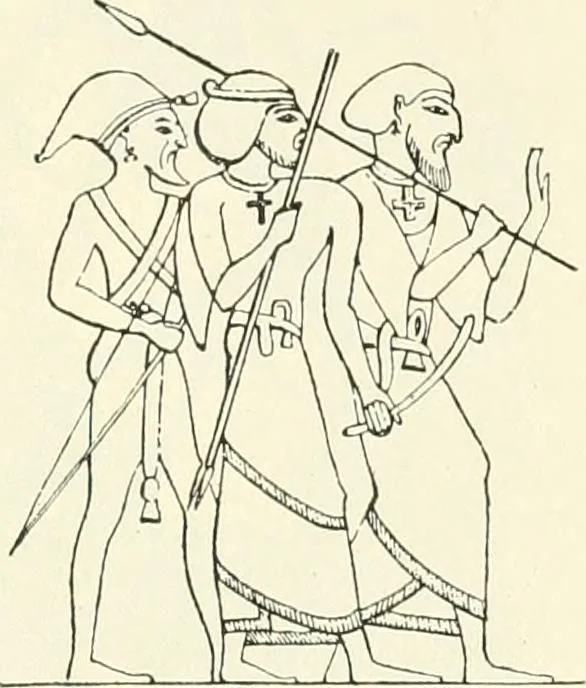 An illustration from The history of the devil and the idea of evil; from the earliest times to the present day, 1899, leaf 254