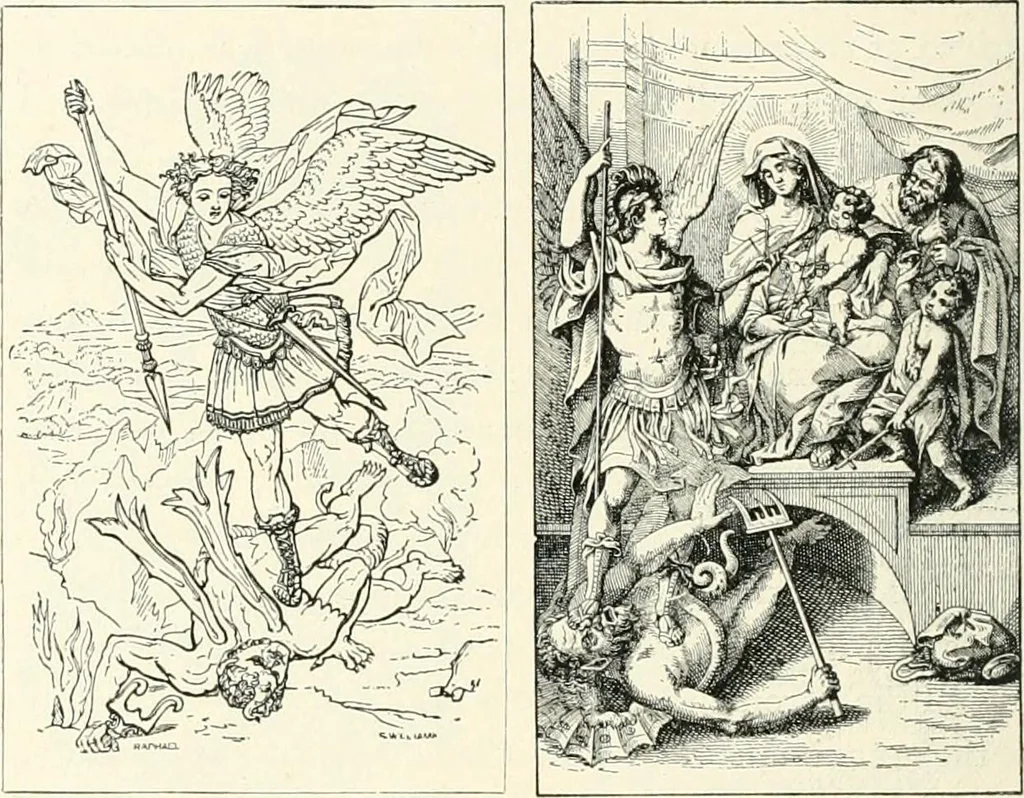An illustration from The history of the devil and the idea of evil; from the earliest times to the present day, 1899, leaf 257