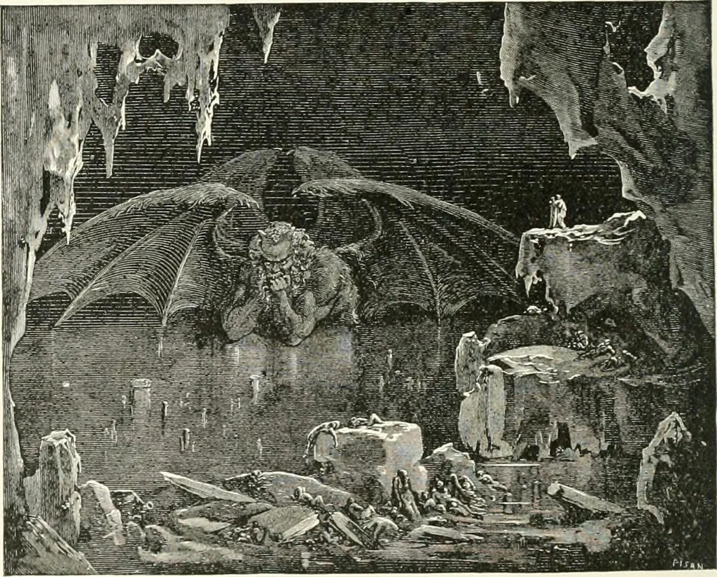 An illustration from The history of the devil and the idea of evil; from the earliest times to the present day, 1899, leaf 267