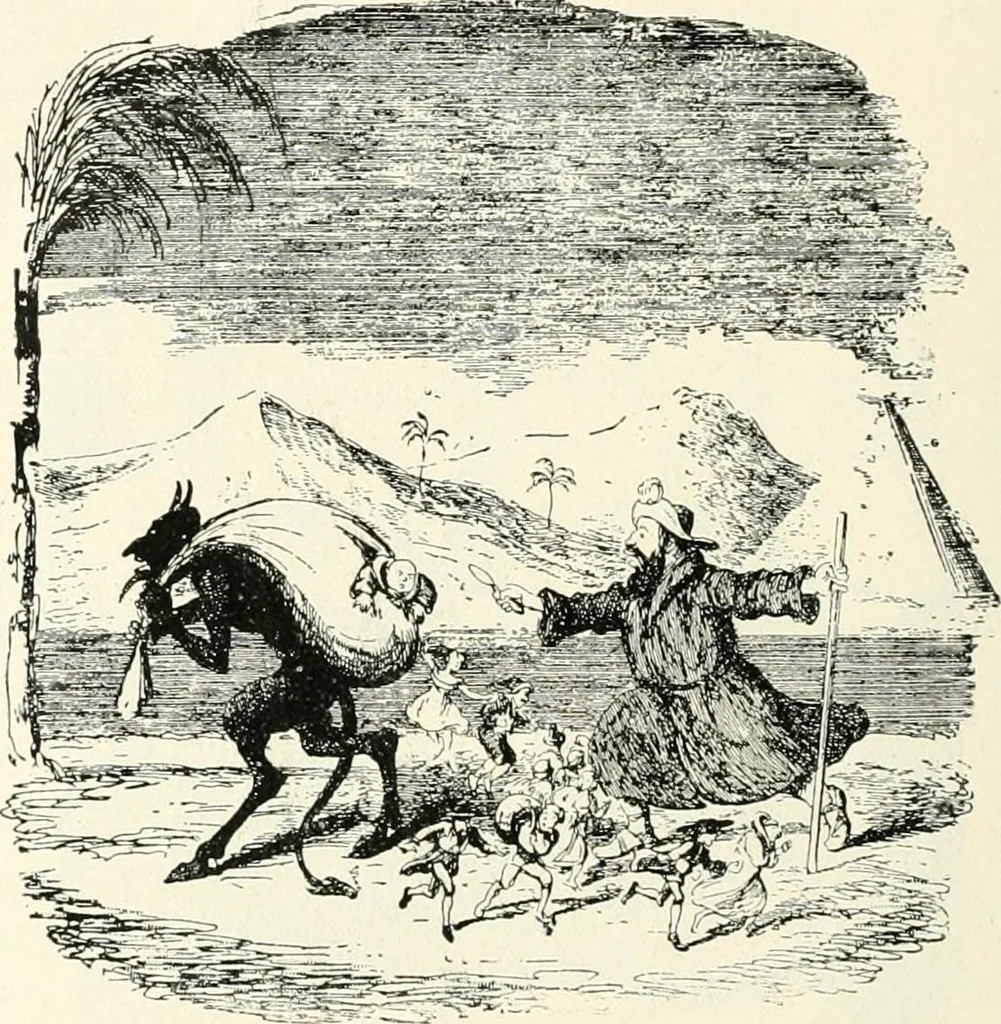 An illustration from The history of the devil and the idea of evil; from the earliest times to the present day, 1899, leaf 277