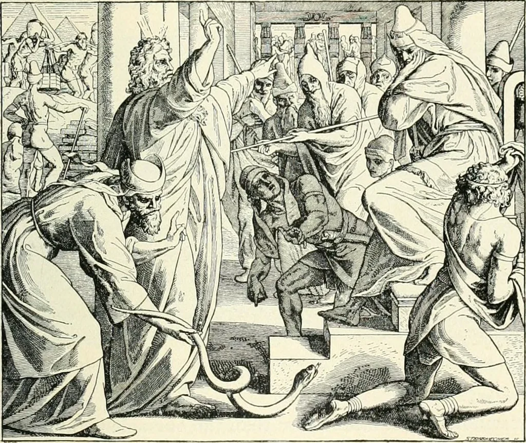 An illustration from The history of the devil and the idea of evil; from the earliest times to the present day, 1899, leaf 282