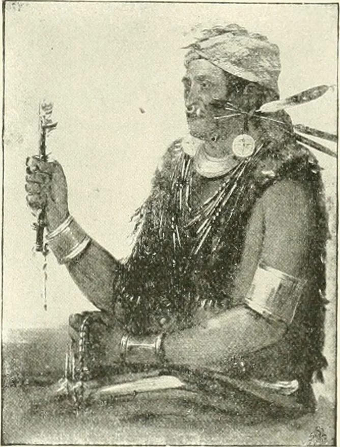 An illustration from The history of the devil and the idea of evil; from the earliest times to the present day, 1899, leaf 288