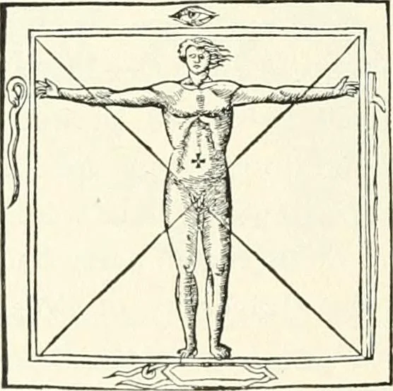An illustration from The history of the devil and the idea of evil; from the earliest times to the present day, 1899, leaf 295