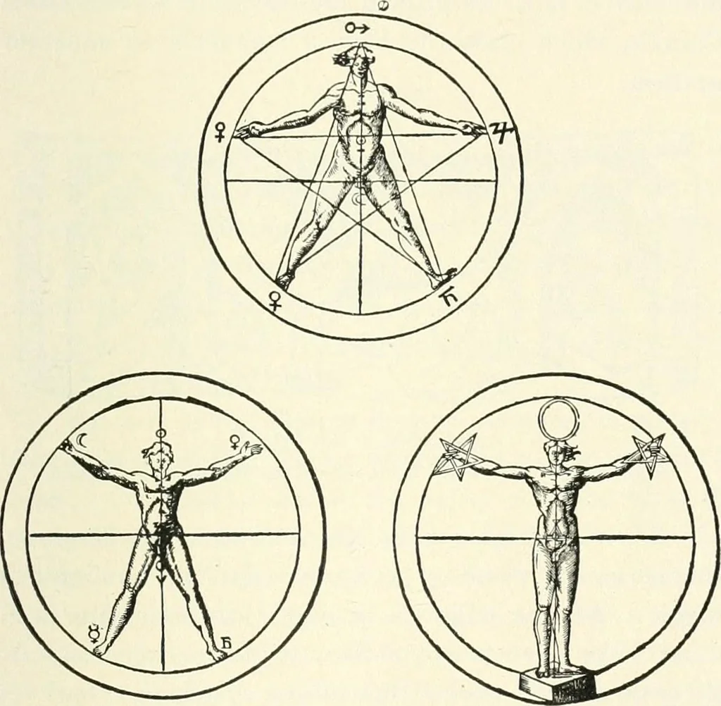 An illustration from The history of the devil and the idea of evil; from the earliest times to the present day, 1899, leaf 296