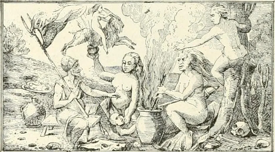 An illustration from The history of the devil and the idea of evil; from the earliest times to the present day, 1899, leaf 309