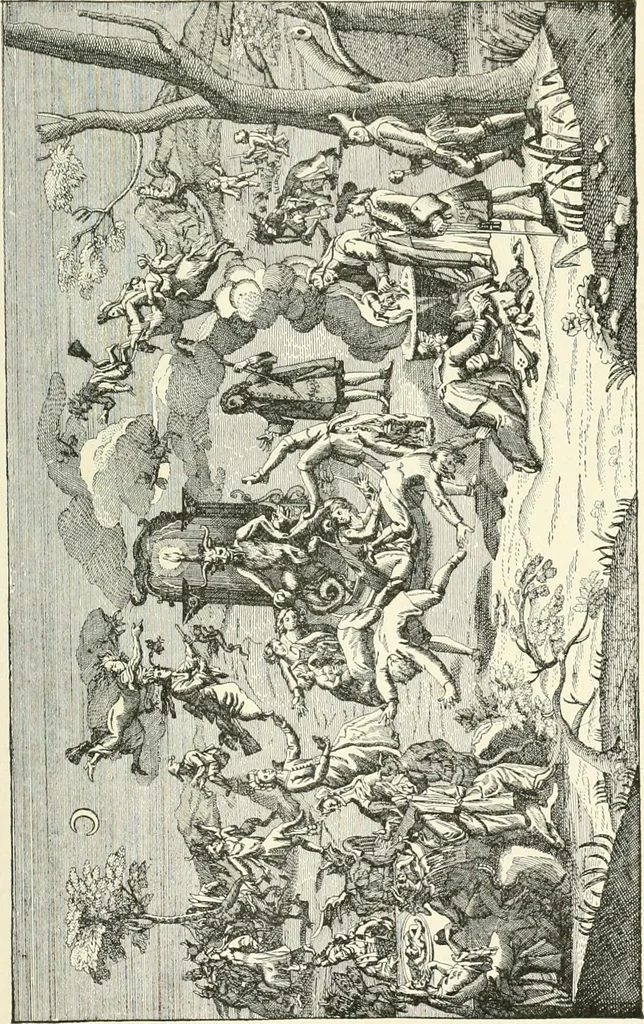 An illustration from The history of the devil and the idea of evil; from the earliest times to the present day, 1899, leaf 310