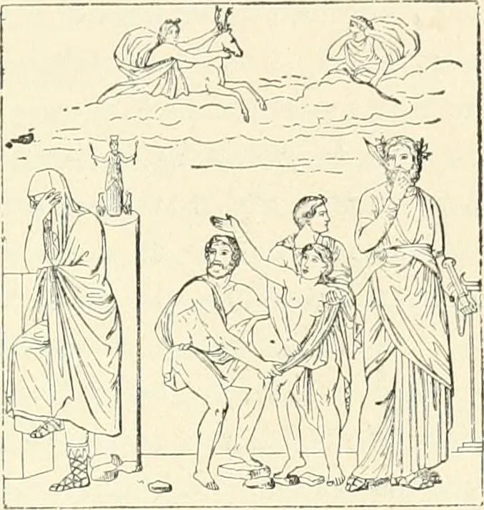 An illustration from The history of the devil and the idea of evil; from the earliest times to the present day, 1899, leaf 32
